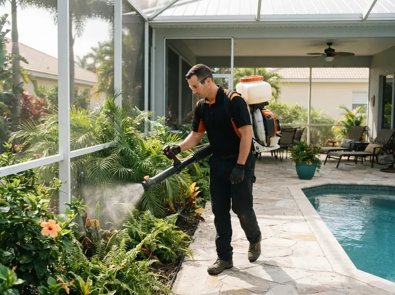 Lanai and Patio Mosquito Suppression in Naples, FL